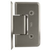 CRL C0L044ABRZ Antique Bronze Cologne 044 Series Wall Mount Offset Back Plate Hinge