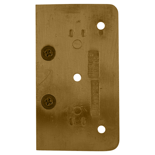 CRL C0L044ABRZ Antique Bronze Cologne 044 Series Wall Mount Offset Back Plate Hinge