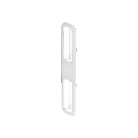 CRL C1207 White Outside Pull 3" Screw Holes for International Doors