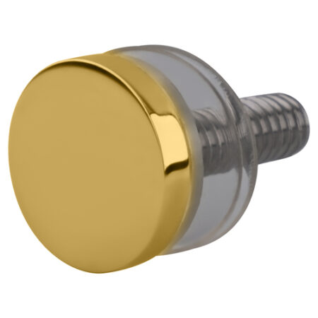 CRL CAP34BR Brass 3/4" Diameter Standoff Cap Assembly