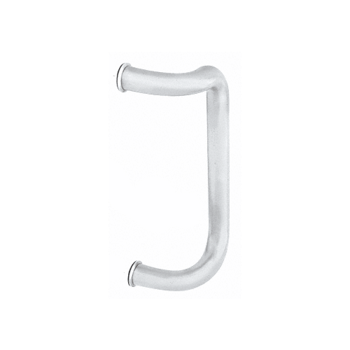 CRL CD8BS Brushed Stainless 8" Single Offset Door Pull