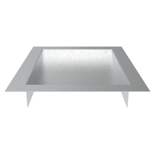 CRL CTDB12 Brushed Stainless Steel 12" Wide x 10" Deep x 1-9/16" High Standard Drop-In Deal Tray