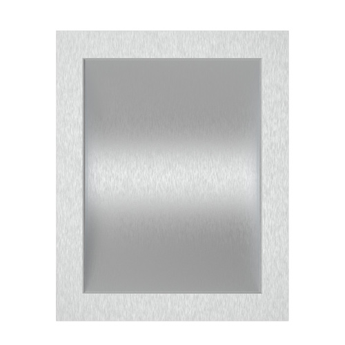 CRL CTDB12 Brushed Stainless Steel 12" Wide x 10" Deep x 1-9/16" High Standard Drop-In Deal Tray