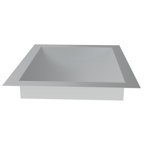 CRL CTDB12 Brushed Stainless Steel 12" Wide x 10" Deep x 1-9/16" High Standard Drop-In Deal Tray