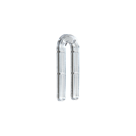 CRL CHS14 Clear 1/4" x 3-1/2" Plastic Horseshoe Shims