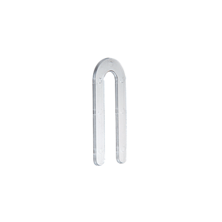 CRL CHS18 Clear 1/8" x 3-1/2" Plastic Horseshoe Shims