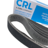 CRL CRL118X21120X 1-1/8" x 21" 120X Grit Glass Grinding Belt for Portable Sanders - 10/Bx