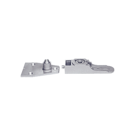 CRL CRL8010G Floor Mount Bottom Pivot Set for Use with 1-1/2" Deep Bottom Door Rail for Side-Load Applications