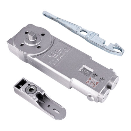 CRL CRL8170GE Medium Duty 105 degree Hold Open Overhead Concealed Closer with "GE" Side-Load Hardware Package