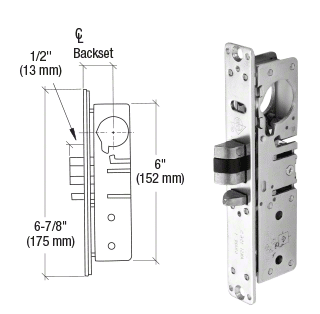 Adams Rite AR45133R 1-1/8" Backset Deadlatch Lock - Right Handed