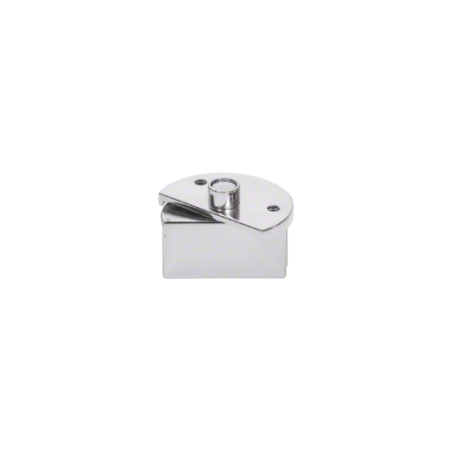 CRL EH232 Chrome Showcase Pivot Hinges for 3/16" Glass - pack of 2