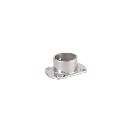 CRL HR20ZPS Polished Stainless Cut Flange for 2" Tubing