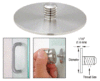 CRL UV114ADP 1-1/4" UV Standoff Adaptor Plate