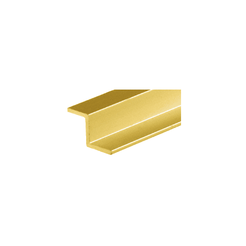 Brixwell D1626A-CCP36-XCP10 Satin Anodized Z-Bar Aluminum Channel  36" Stock Length - pack of 10
