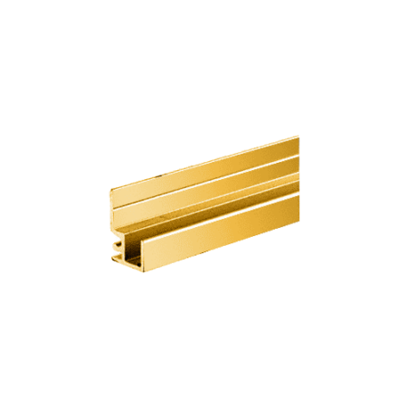 CRL D1680GA Gold Anodized "Make It Yourself" Mirror Frame Extrusion 144" Stock Length