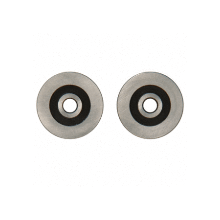 CRL D2034 1-1/4" Stainless Steel Sealed Ball Bearing Rollers - pack of 2