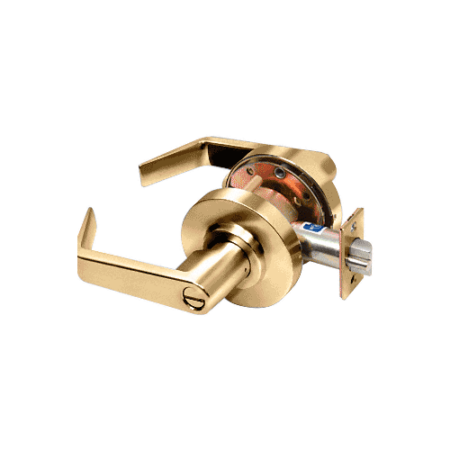 CRL D40PRVPB Polished Brass Privacy Heavy-Duty Grade 1 Lever Lockset