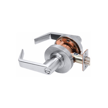 CRL D40PRV Brushed Chrome Privacy Heavy-Duty Grade 1 Lever Lockset