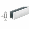 Brixwell D622DU-CCP18-XCP25 Dark Bronze 1/4" Single Channel with 5/8" High Wall  18" Stock Length - pack of 25