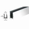 Brixwell D622DU-CCP18-XCP25 Dark Bronze 1/4" Single Channel with 5/8" High Wall  18" Stock Length - pack of 25