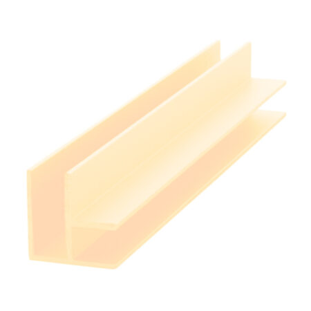 CRL D7201BGA Brite Gold Anodized Aluminum Corner Extrusion 144" Stock Length