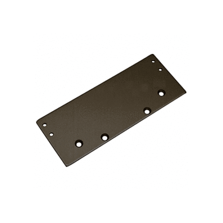 CRL DC54DPBRZ Dark Bronze Wide Drop Plate