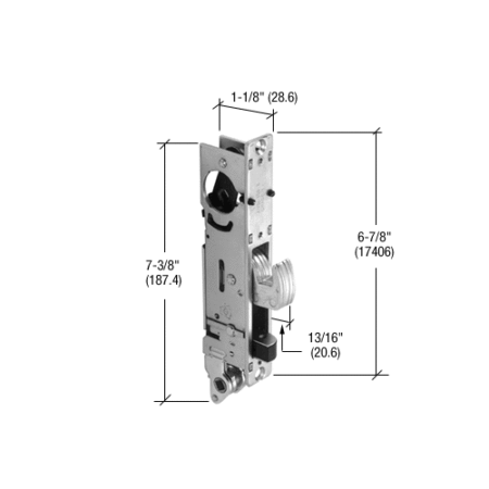 Adams Rite DH18900L Left Hand Hook Throw Deadbolt/Latch