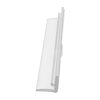 Brixwell DK98L-XCP25 Replacement Clear Plastic L-Shaped Vinyl - 95" Stock Length - pack of 25