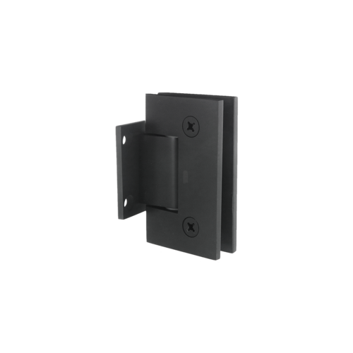 CRL GEN574SC Satin Chrome Geneva Series Wall Mount Short Back Plate Hinge With 5 Degree Pre-Set