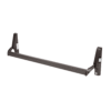 CRL DL1190RHRDU Dark Bronze Cross Bar Panic Exit Device - Right Hand Reverse Bevel Rim