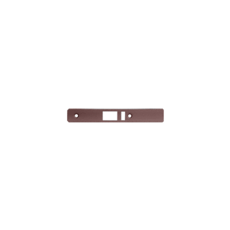 CRL DL2141DU Dark Bronze Flat Faceplate for DL2140 Deadlatch Locks