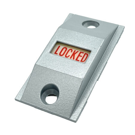 CRL DL2187A Aluminum Opened/Locked Lock Indicator