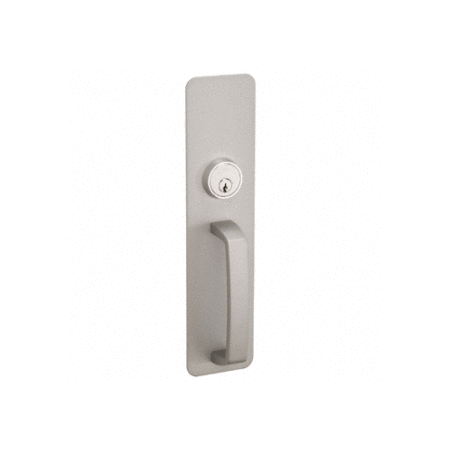 CRL DL51HSNLA Aluminum Night Latch Pull Trim With Cylinder