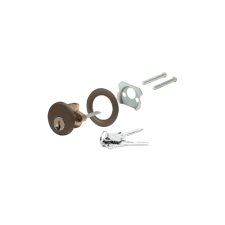 Schlage DL911SCKADU Dark Bronze Rim Keyed Cylinder 'C' Keyway - Keyed Alike