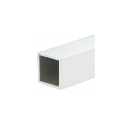 Brixwell DV3404BA-CCP36-XCP4 Brite Anodized 1" Square Tube Extrusion  36" Stock Length - pack of 4