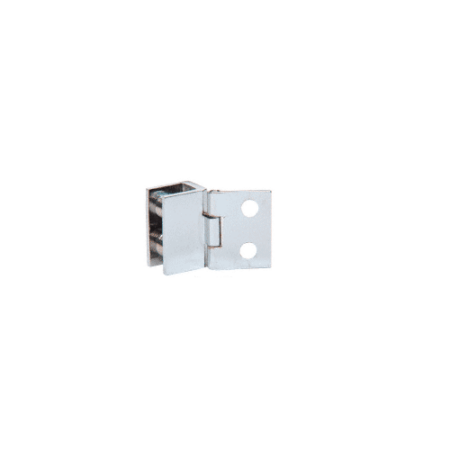 CRL EH172 Chrome 1" Wall Mount Set Screw Hinge - pack of 2