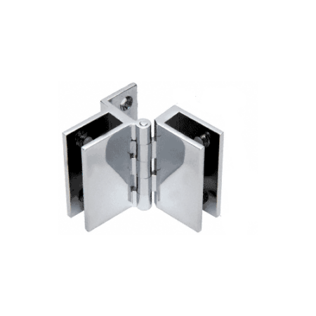 CRL EH66 Chrome Frameless Triple Mirror Hinge - pack of 4