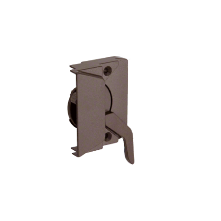 CRL EP23044 Bronze Left Hand Casement Window Lock with 2-3/8" Screw Holes