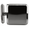 CRL EST111SC Satin Chrome Estate Series 90 Degree Glass-to-Glass Clamp