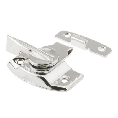 CRL F2526 Chrome Window Sash Lock with 1-7/8" Screw Holes