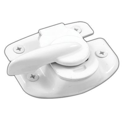 CRL F2618 White Window Sash Lock with 1-7/8" Screw Holes