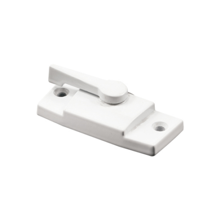 CRL F2767 White Sash Lock with 2-1/4" Screw Holes without Lugs