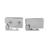 CRL FA50SC Satin Chrome Surface Mount Cabinet Pivot Hinges - pack of 2