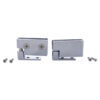 CRL FA50SC Satin Chrome Surface Mount Cabinet Pivot Hinges - pack of 2