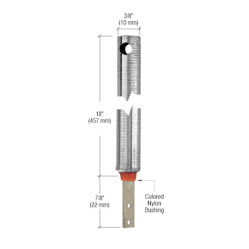 CRL FR3020 3/8" 3020 Non-Tilt Spiral Balance With FS340 Clip Attached