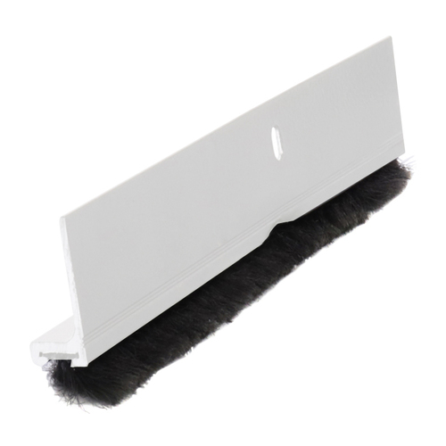 Brixwell FS77A-CCP4 Satin Anodized Finned Door Sweep -  4 inch Sample