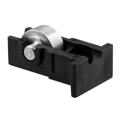 CRL G3143 1/2" Flat Steel Sliding Window Roller with 23/32" Wide Housing for Sun-Air Windows