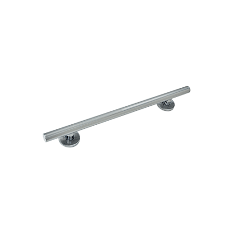 CRL GBA18BS Brushed Stainless Straight 18" Round Grab Bar