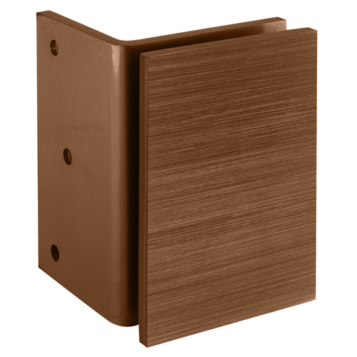 CRL GE90SSB Satin Brass Geneva Series Wall Mount Bracket