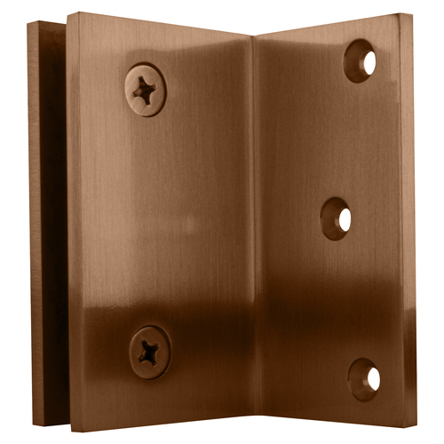 CRL GE90SSB Satin Brass Geneva Series Wall Mount Bracket